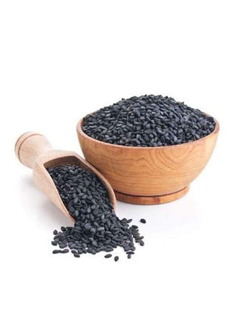 Nutro Cart Black Sesame Seeds Fresh And Natural | Kaale Til Tal Indian Spice Raw Unhulled For Eating (400 Grams)| Special Diwali Festival Celebration Gift Hamper Deepawali Pack Family, Friends, Corporate Office Gifts Combo - Indya