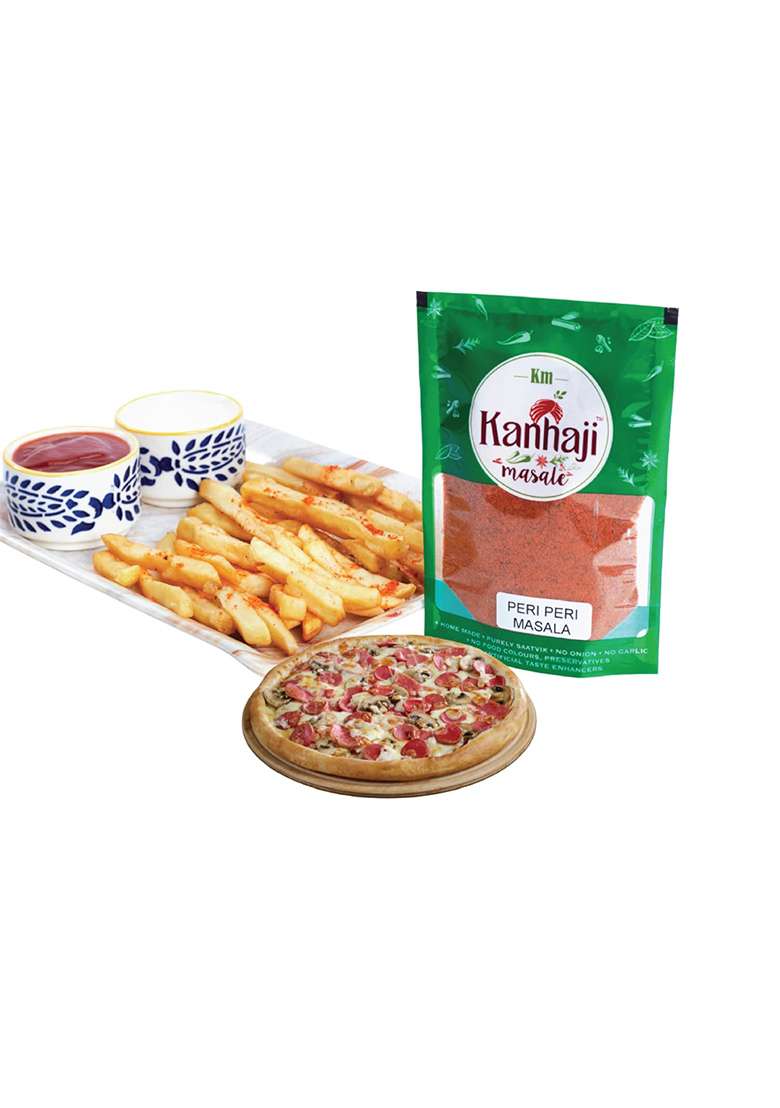 Kanhaji Masale Peri Seasoning Mix, No Artificial Flavours Or Preservatives, 100G To 1Kg (250 Gm) - Indya