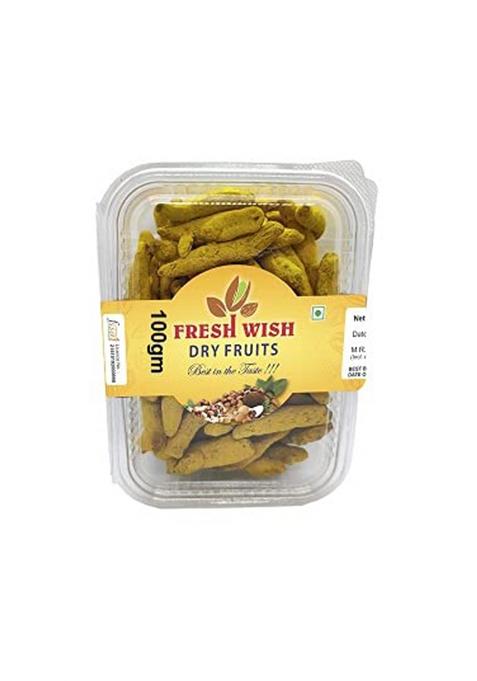 Fresh Wish - Whole Turmeric Stick (Halkund) 100Gm