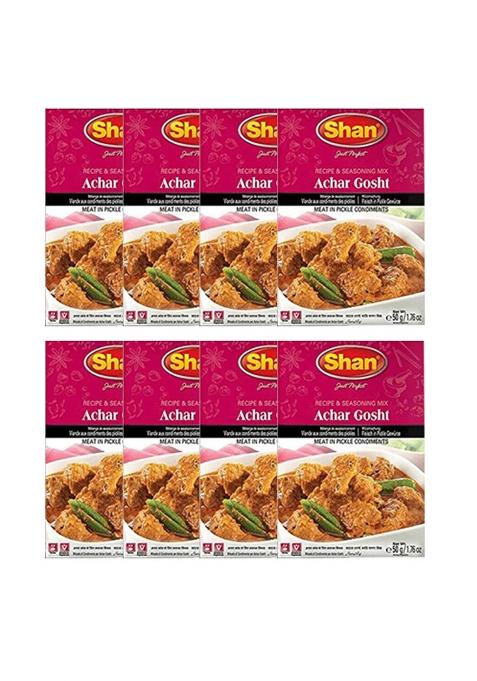 Shan Achar Gosht Masala, 8 X 50 G