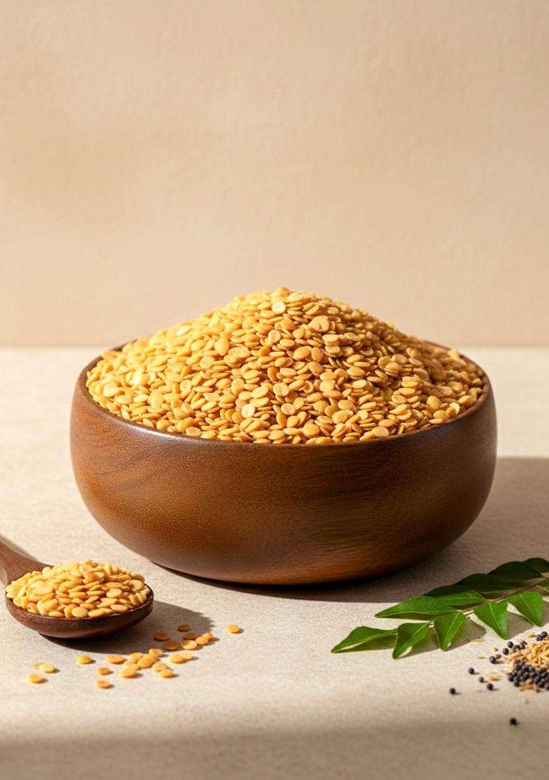 Organic Bites Roasted Split Coriander Seeds Dhana Dal (900) - Indya