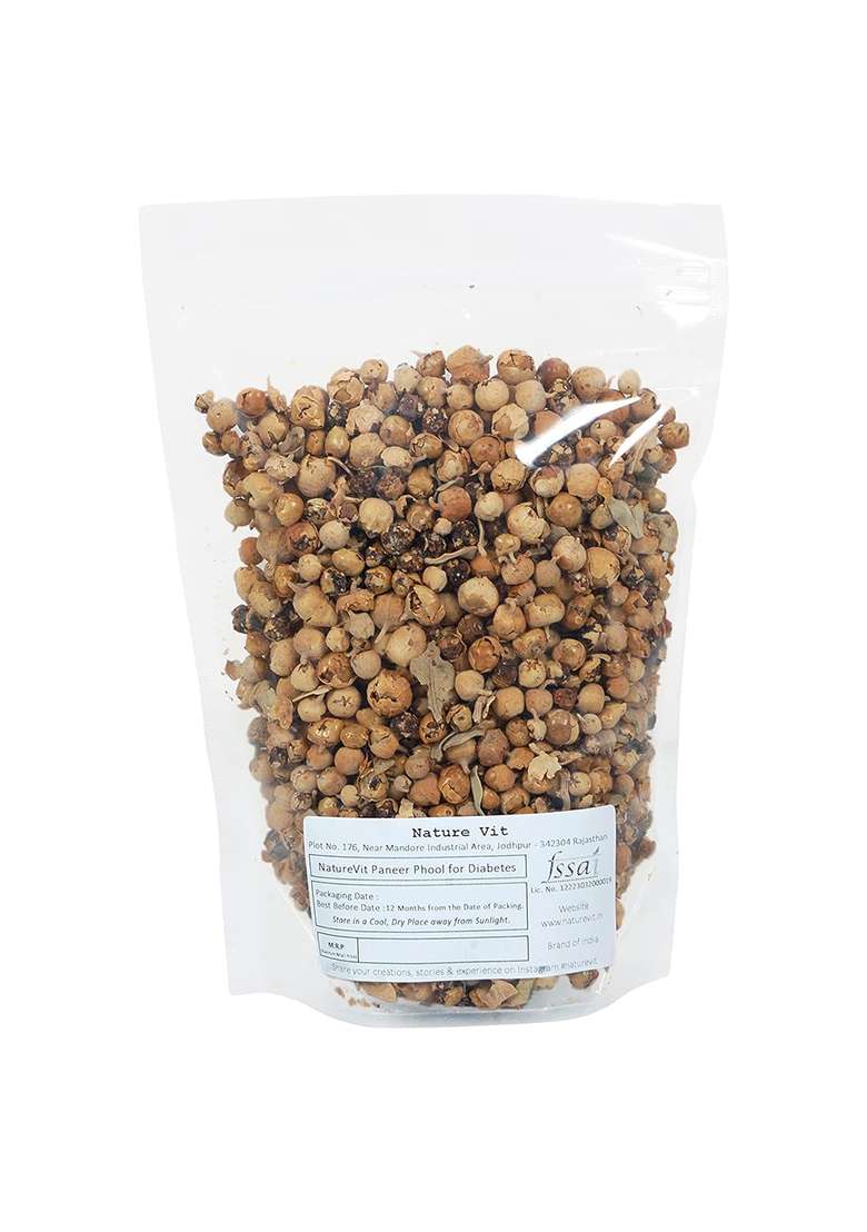 Nature Vit Naturevit Paneer Phool 1 Kg | Doda Withania Coagulans Natural Herbal Remedy For Diabetes, Liver & Kidney Health 100% Raw Sun-Dried Flowers - Indya