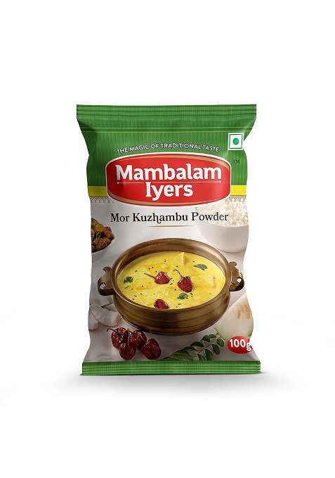 Mambalam Iyers Mor Kuzhambu Powder 100G Pouch | Instant South Indian Yogurt Curry Masala