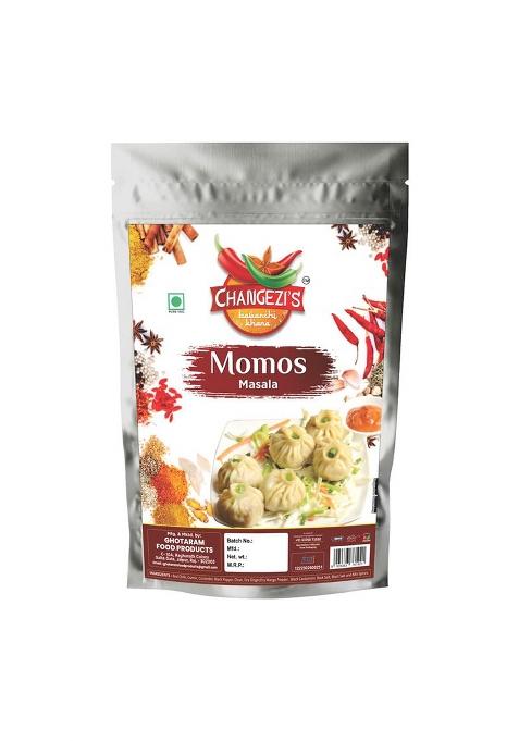 Changezi'S Bawarchi Khana Masala Momo Masala/Authentic Masala/Momos | Perfect Mix Of Rich Exotic Spices Flavourful & Aromatic Momo/Momos Vegetable Momos Powder-150Gx1Pk