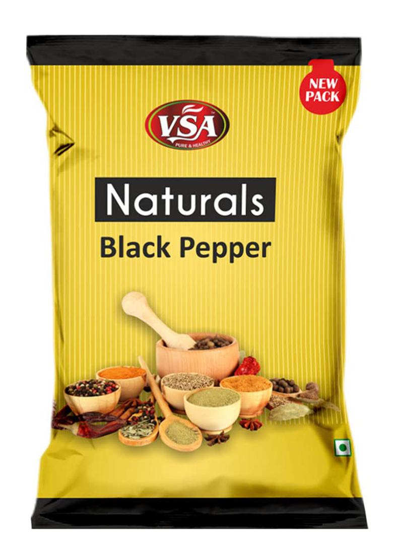 Vsa Naturals Black Pepper Whole_Kali Mirch_Golki 500Gm