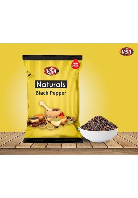 Vsa Naturals Black Pepper Whole_Kali Mirch_Golki 500Gm