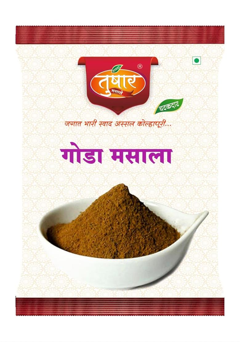 Tushar Masale Swad Assal Kolhapuri Premium Goda Masala | Authentic Indian Spice Blend For Rich Aroma & Traditional Taste-100G