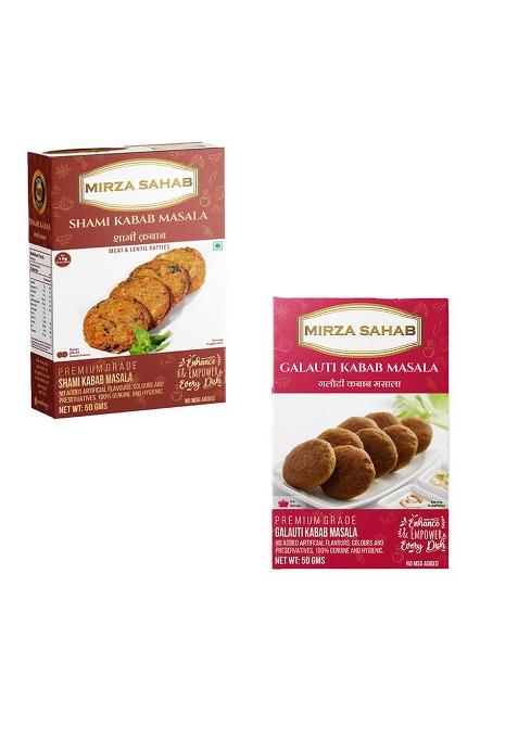 Mirza Sahab Combo Pack | Shami Kabab Masala & Galauti Luxurious Experience