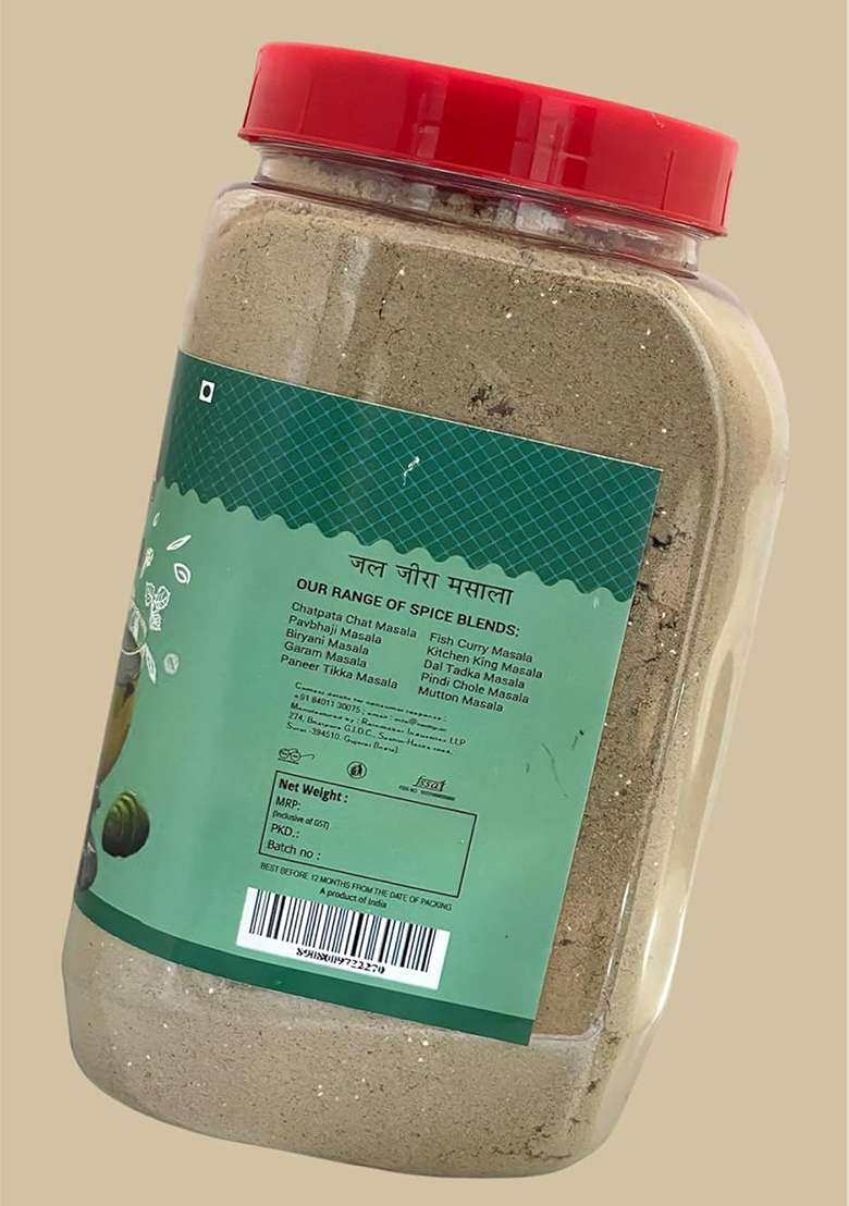 Motaba Jal Jeera Masala Powder/Ready To Use/No Added Colours/Turn Everything Delicious/Hygienically Packed/Warm Taste/Easy Add A Wondrous Flavor (1Kg) - Indya