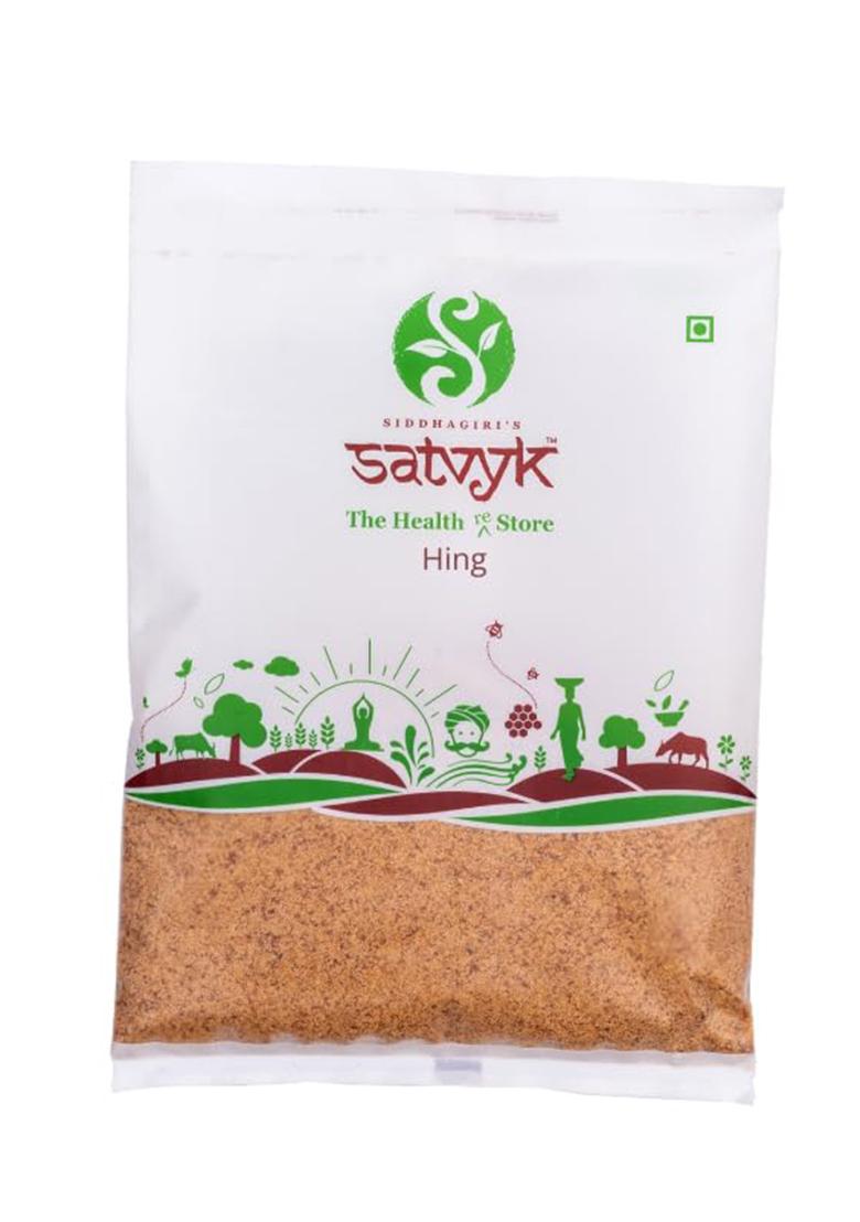 S Siddhagiri'S Satvyk The Health Re Store Hing Powder (Asafoetida) -50Gm