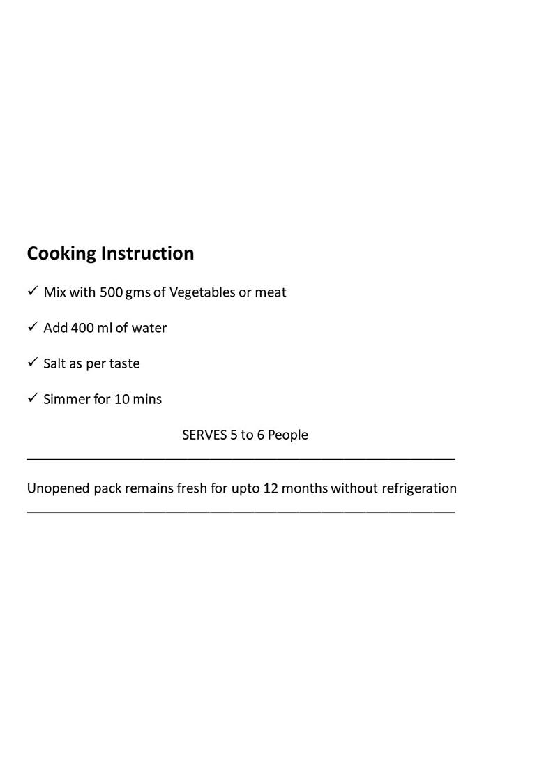 Swak! The Tasty Pack Swak ! Malvani Special Instant Gravy Mix 150 Gms Ready To Cook Masala