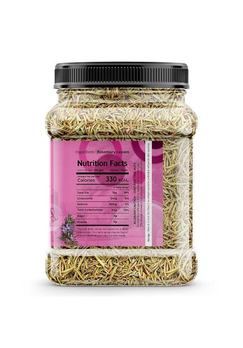 Hai Prabhu Rosemary Leaves | Egyptian Dried For Seasoning, Tea & Hair Imported Supports Growth Cooking Pasta Soups Salad No Added Preservatives Additives 1Kg