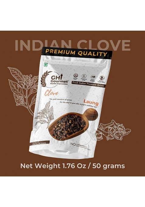 Gourmet Health Impressions Superior Grade Whole Clove (Laung) 50G