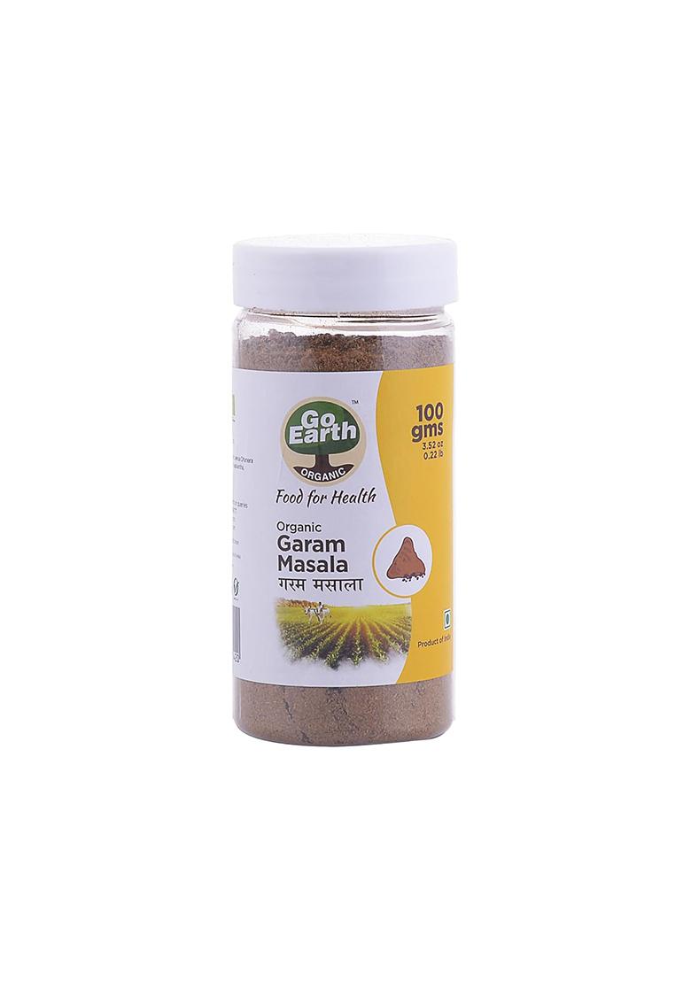 Go Earth Natural Garam Masala Powder | Aromatic Indian Blend For Curries & Gravies Pure, No Preservatives 100G