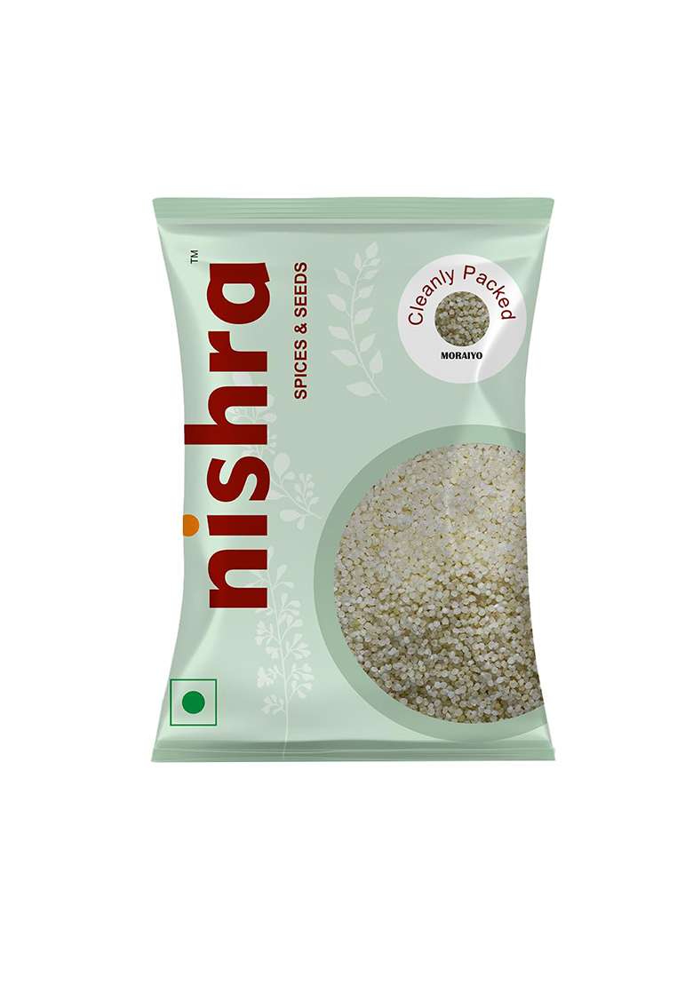 Nishra Moraiyo | Premium Sama Rice/Little Millet 100% Natural & Unpolished Fasting (Upvas) Friendly Easy To Digest 500G - Indya