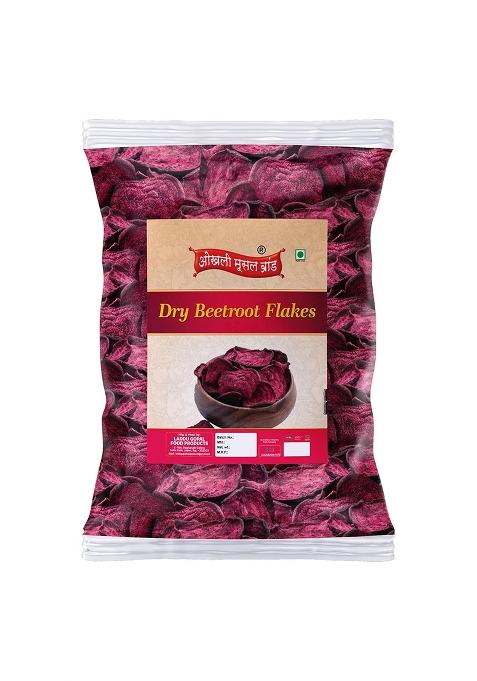 Okhli Musal Brand Sun Cooked Beetroot Slices | Dried Flakes For Face Pack Skin Whitening & Radiant Pre Workout Supplement Face, Hair, Cooking-200G*1Pack