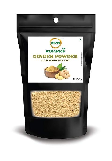 Diets Organics Ginger Powder - 100 Gms (2) | Sukku Dried G Pack Of 2