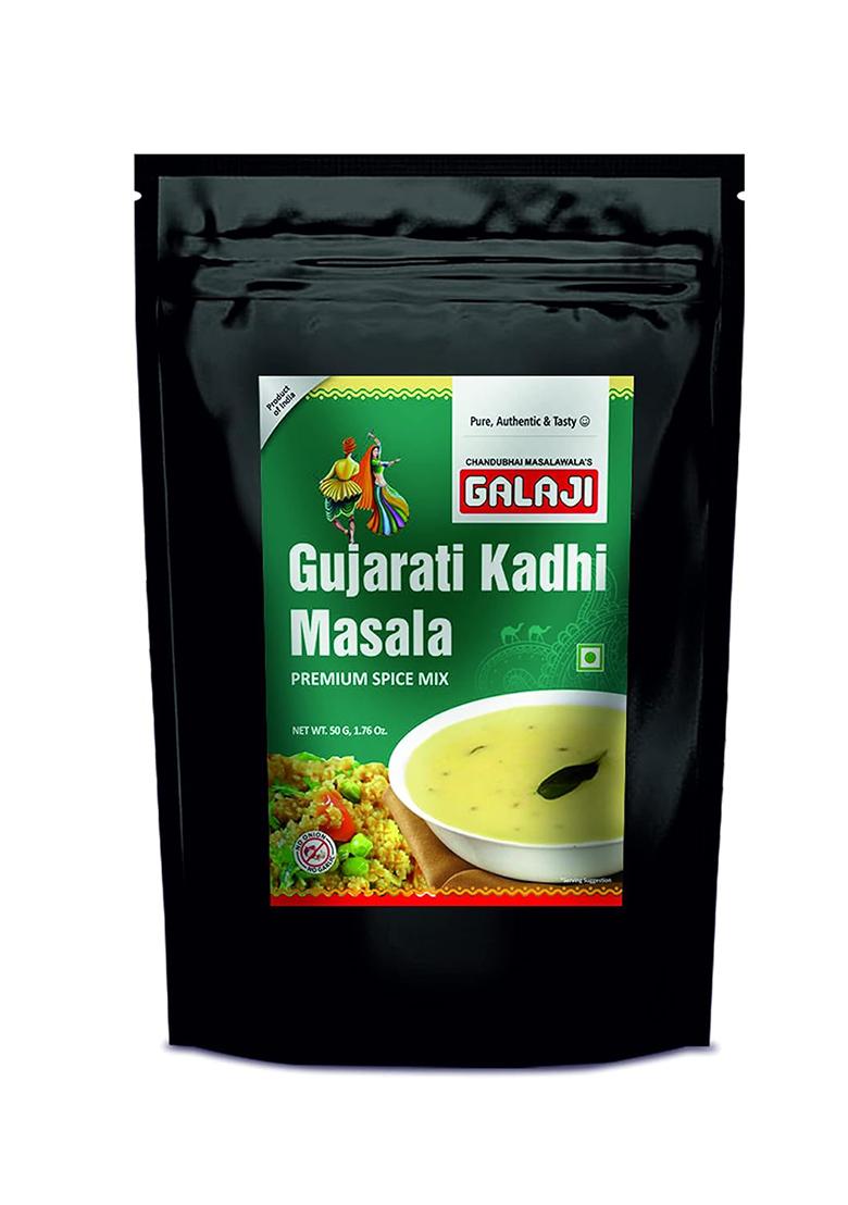 Galaji Gujarati Kadhi Masala 50 Grams Homemade Powdered | For Healthy Cooking Ready To Cook All Seasonings Spices Pure & Hygiene Spice Mix