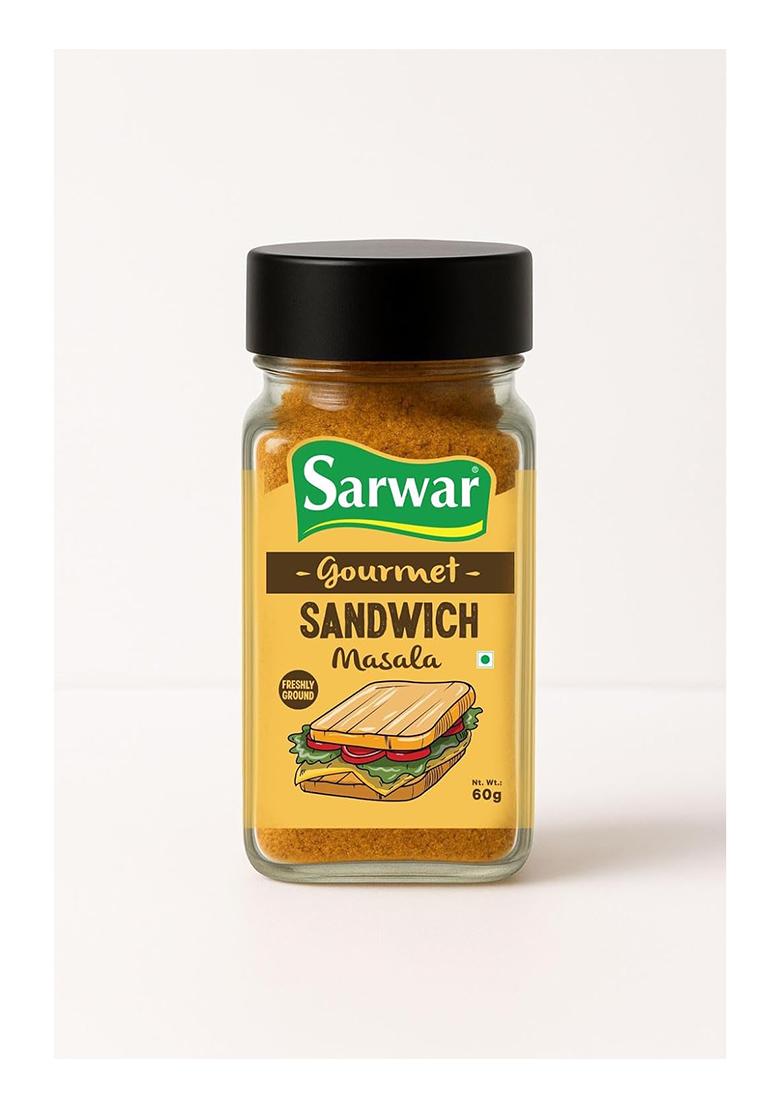 Sarwar Seasoning Combo Peri 50G, Italian Pizza 60G & Sandwich Masala | Spices For Pizza, Sandwiches, Fries Snacks Multipurpose Spice Mix Pack