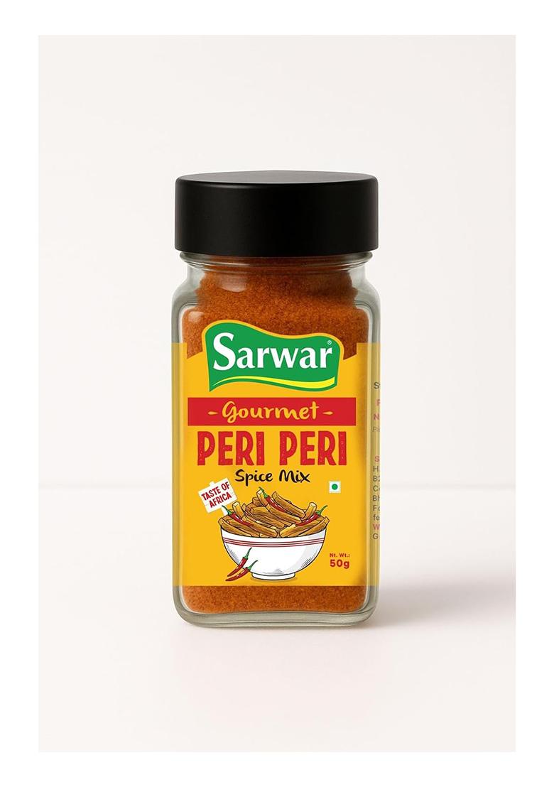 Sarwar Seasoning Combo Peri 50G, Italian Pizza 60G & Sandwich Masala | Spices For Pizza, Sandwiches, Fries Snacks Multipurpose Spice Mix Pack