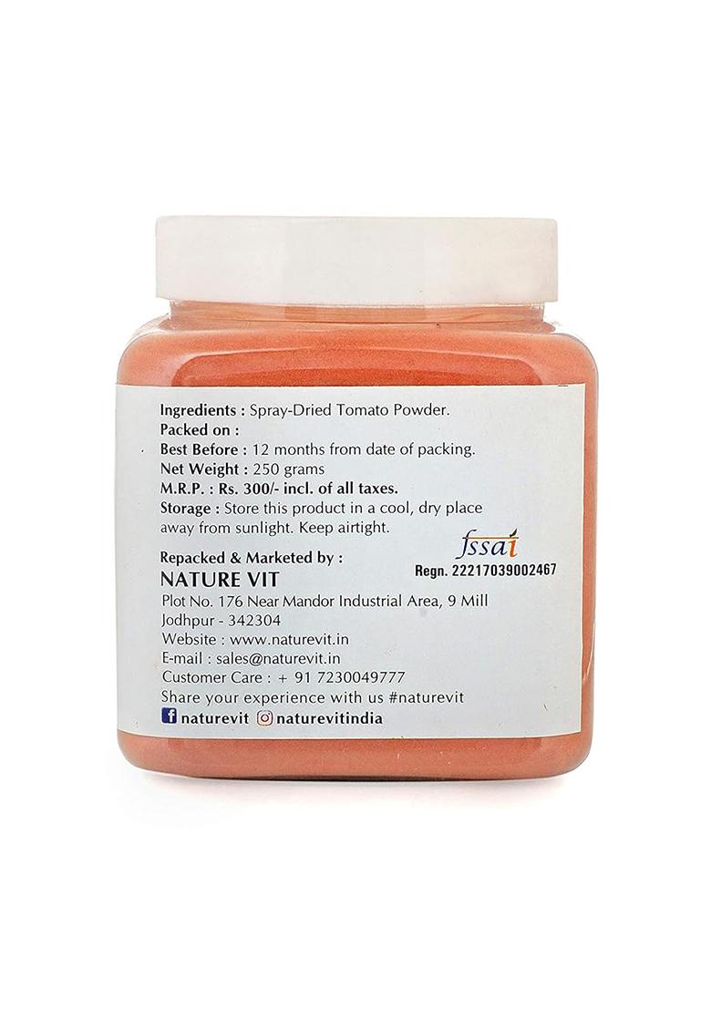 Nature Vit Dehydrated Tomato Powder, 500Gm [ Jar Pack ]