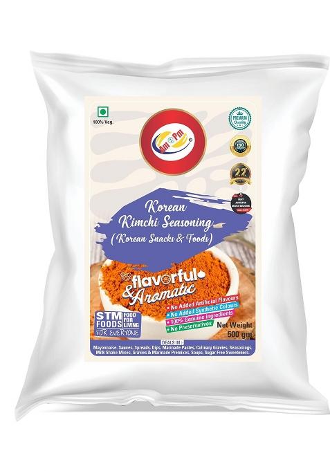 Am 2 Pm - Korean Kimchi Seasoning 500Gm, 100% Pure And Natural Multipurpose | Ready-To-Eat Masala Powder Zero Added Colours, Fillers, Additives & Preservatives Hygienically Processed