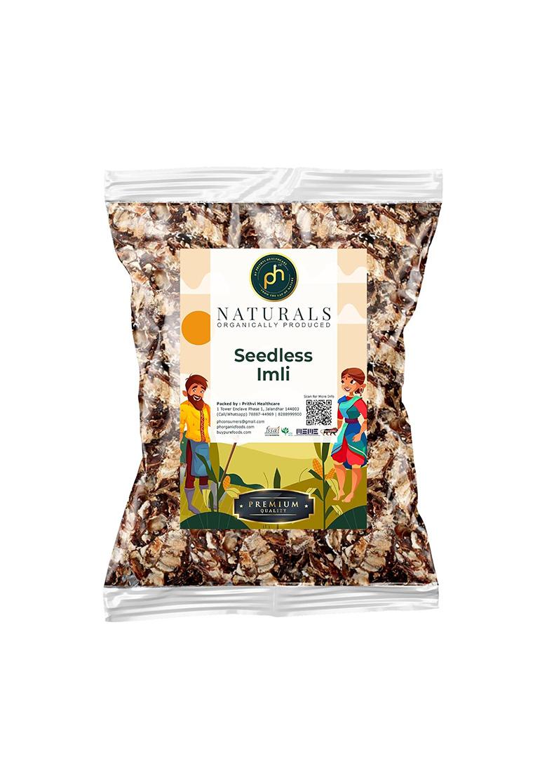 Ph Phs Organic Imli Seedless Tamarind 250G | Naturally Processed Freshly Packed Rich In Taste Hygienically