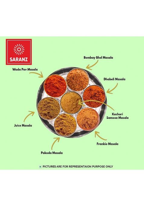 Saranz Spicy Kolhapuri Misal Masala Perfect For Cooking, Ready To Use Made With Dried Red Chilies, Cumin, Coriander Seeds, Black Pepper, Cloves, Cardamom|Kolhapuri Used In Pav, Veg Kohlapuri, Usal, Paneer Kohlapuri -100 Grams Sprinkler Jar