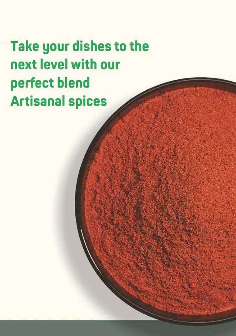 Mi Hi Koli - Authentic Malvani | 100% Natural Artisanal Style Coastal Cuisine Blended Spices Mix No Added Preservatives & Colors Spicy Seafood| 100 Gm - Indya
