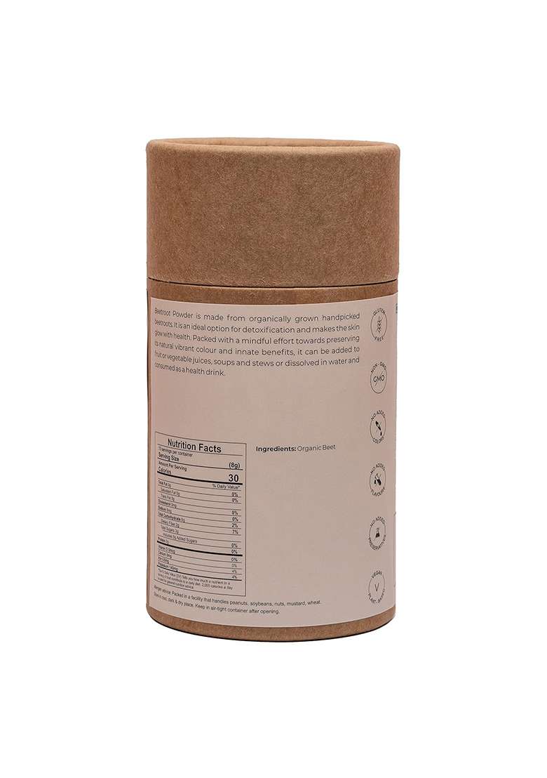 Rasatva Beetroot Powder | 100% Natural Superfood No Additives Preservatives Pack Of 1 X 100G - Indya