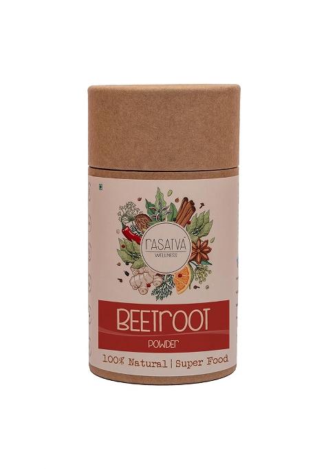 Rasatva Beetroot Powder | 100% Natural Superfood No Additives Preservatives Pack Of 1 X 100G