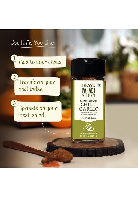 The Pahadi Story Chilli Garlic Herb Salt