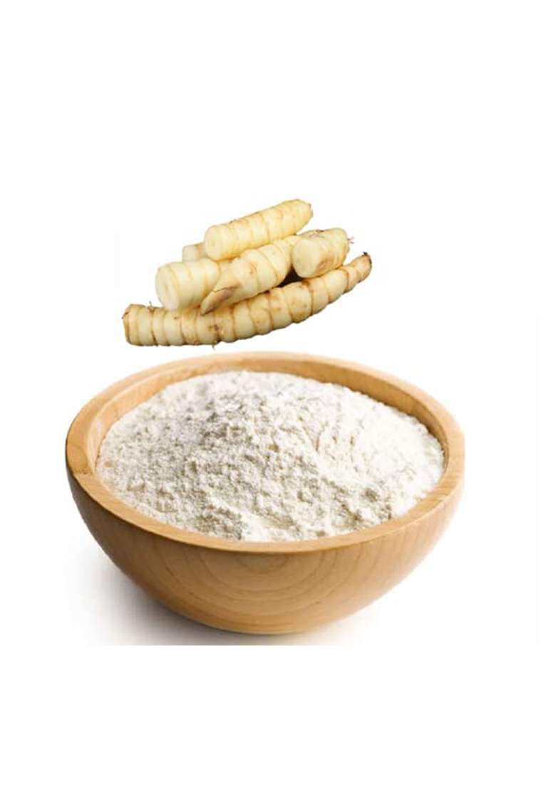 Indiana As Offered By Nature Natural Pure And Raw Arrowroot Powder For Gravy, Puddings, Soups, Bread More | Arrow Root Powder/Flour (250Gm) - Indya