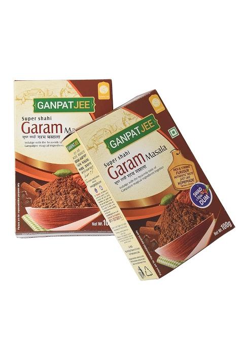 Ganpatjee Garam Masala Powder, 100G | Super Strong Flavour Without Dhaniya Authentic Taste