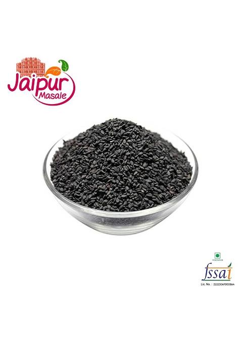 Shaan-E Jaipur Raw Black Sesame Seeds | Til For Eating Organic Gingelly Oil Kaale Weight Loss And Unhulled (900 Gm) Pack Of 2