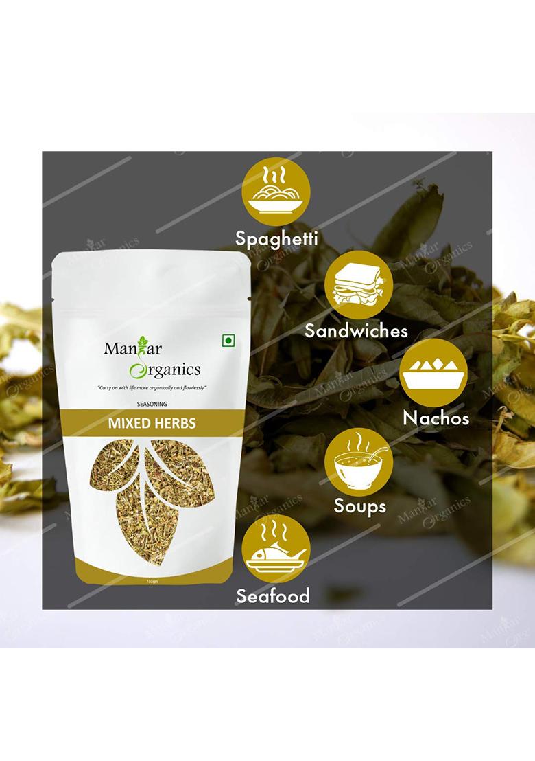 Manhar Organics Mixed Herbs Seasoning 150G