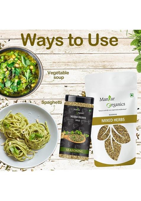 Manhar Organics Mixed Herbs Seasoning 150G