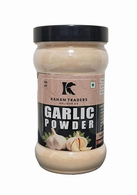 Kahan Traders Garlic Powder 500 Gm | Dry |100% Pure Lehsun Ready To Use Farm Fresh Zero Added Colours, Fillers, Additives & Preservatives |500 Gms