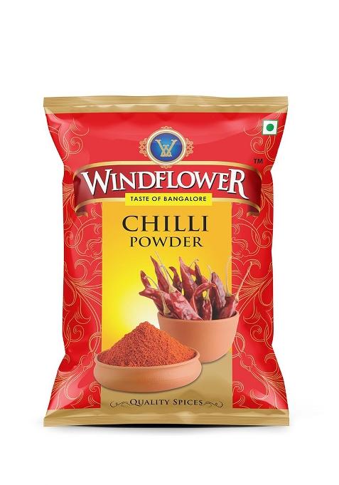 Windflower Chilli Powder 500G (Pack Of 2) Pure & Spicy Ground For Cooking Seasoning