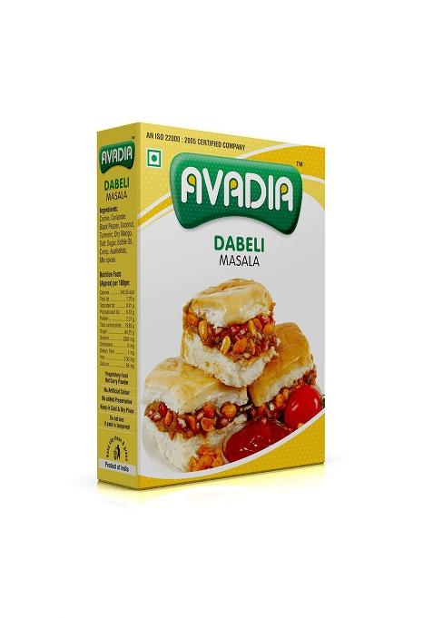 Avadia Veg Combo, (Dabeli Masala, Vadapav Masala) -100 Grm, Kutchi Delicious Snacks,Combo