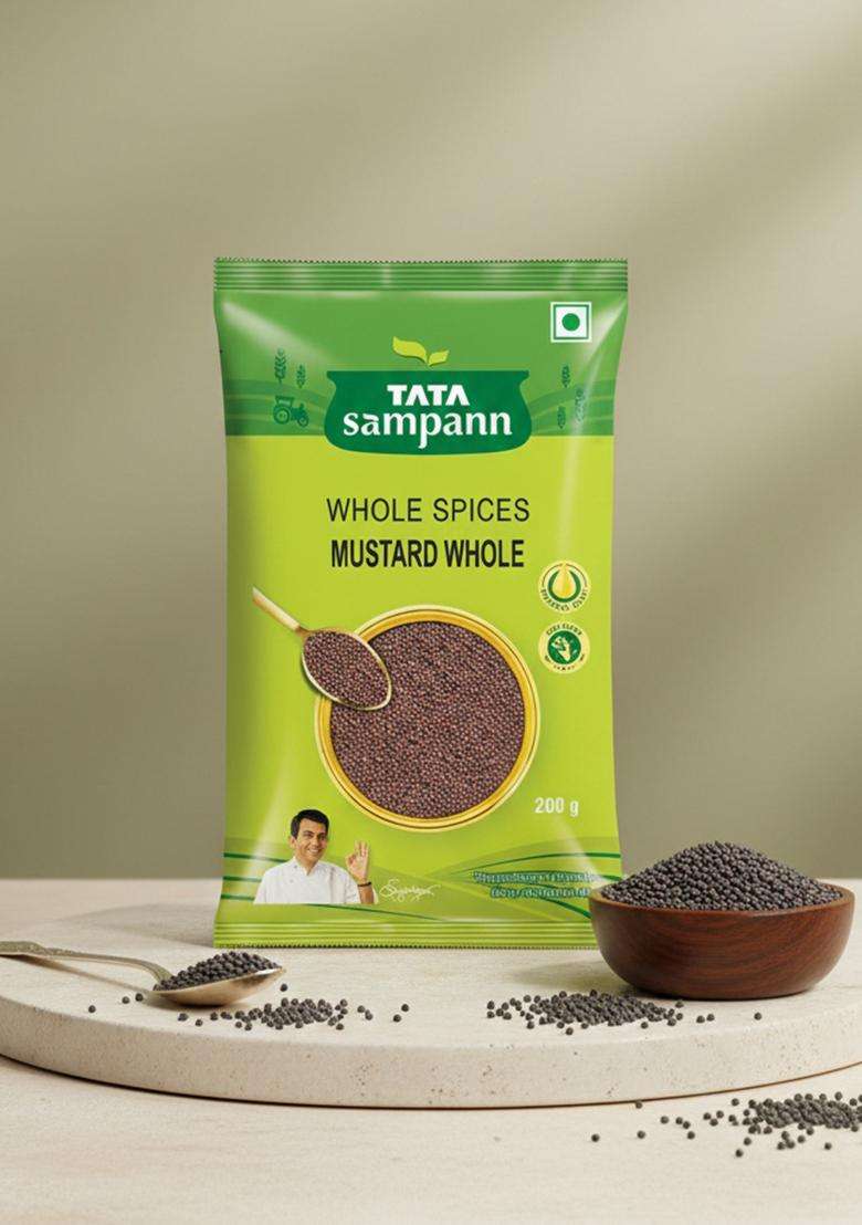 Tata Sampann Mustard Whole, 200G - Indya