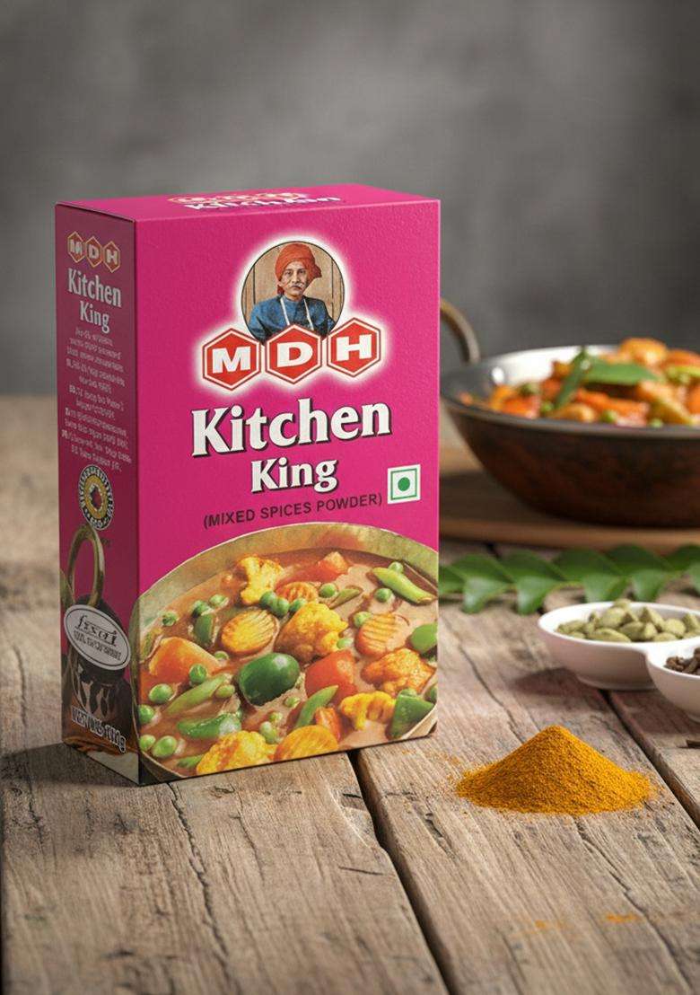Mdh Kitchen King Mixed Spices Powder, 100/110Gm, Cumin - Indya