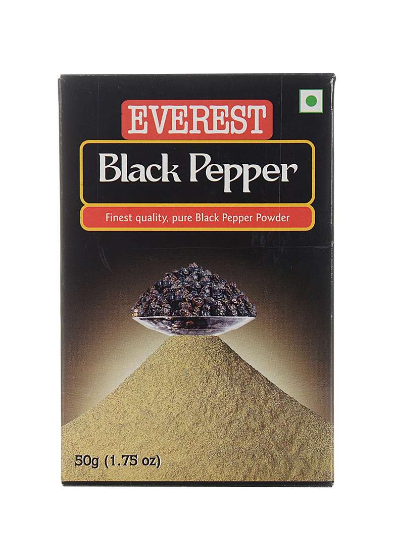 Everest Powder - Black Pepper, Pouch, 50 Gram - Indya