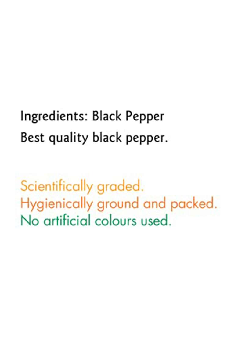 Everest Powder - Black Pepper, Pouch, 50 Gram - Indya