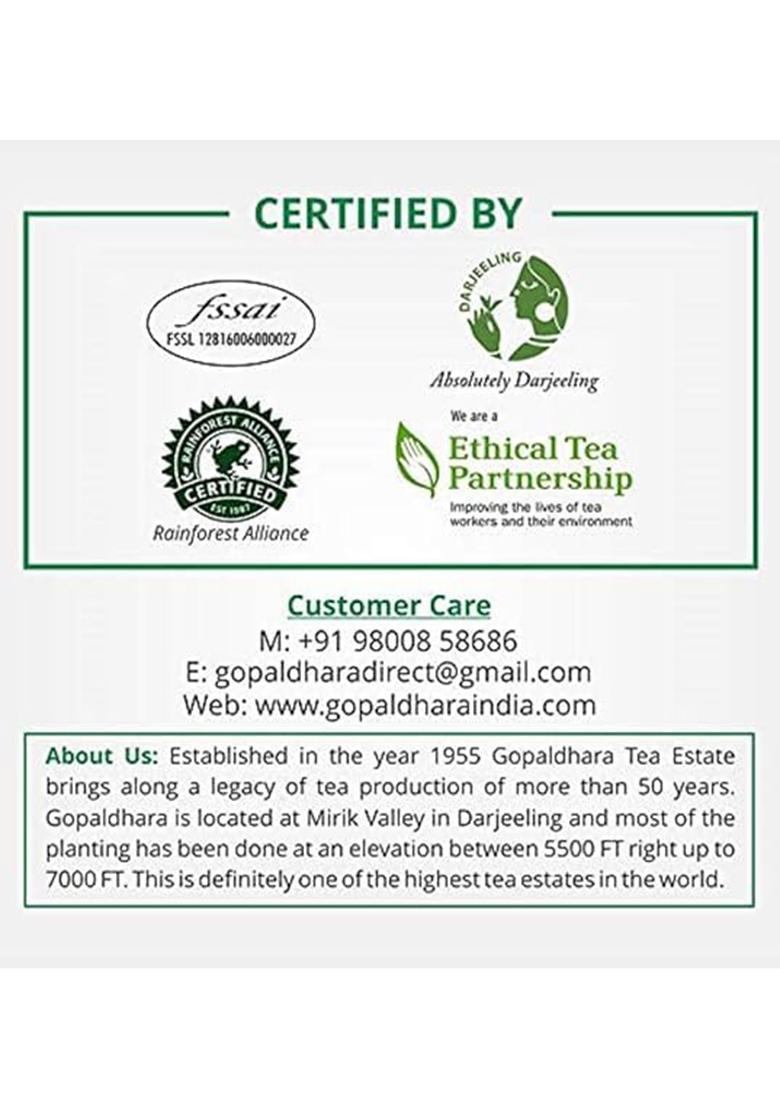 Chaidhara Masala Chai | Premium Spiced Tea With 100% Natural Ingredients Strong Flavour & Aroma 250 Grams Standup Pouch Mktd By Gopaldhara