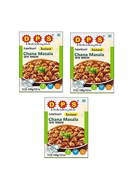 Dps Punjabi Chana Masala,100G (Pack Of 3)