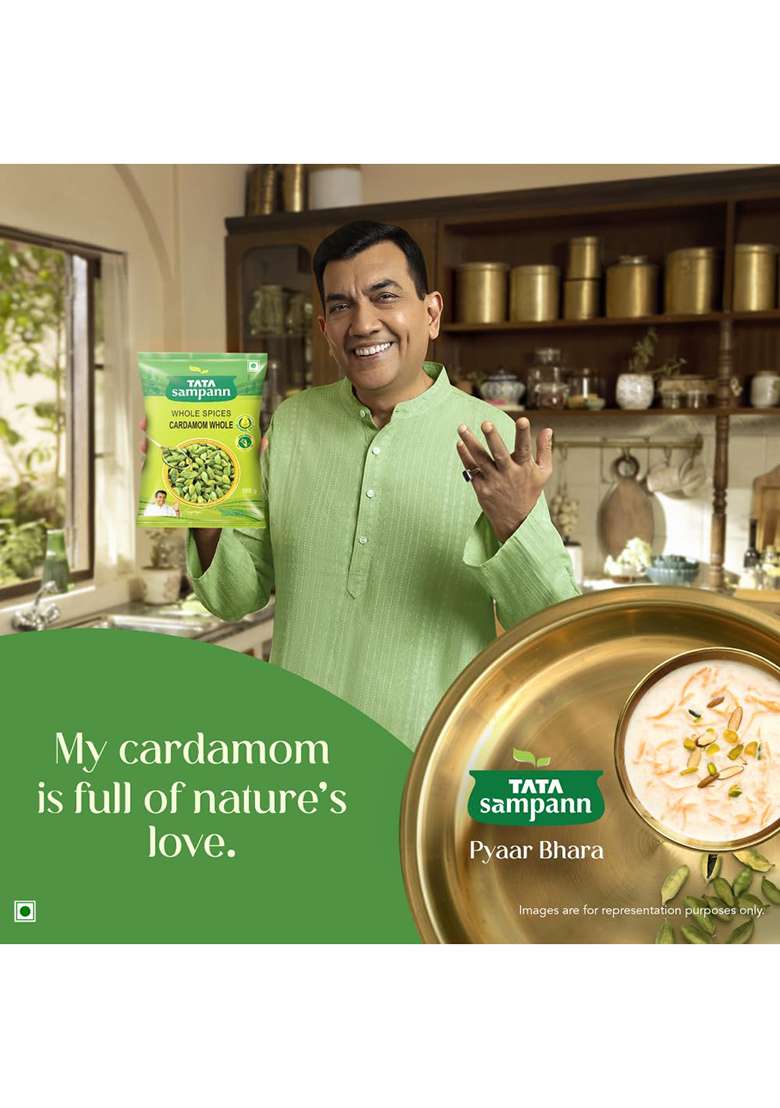 Tata Sampann Cardamom Whole, 50G - Indya