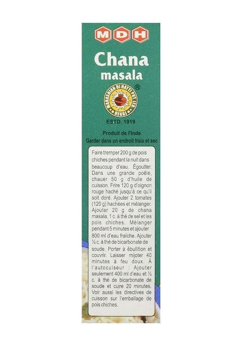 Mdh Chana Masala, 100G/115 G ( Weight May Vary )