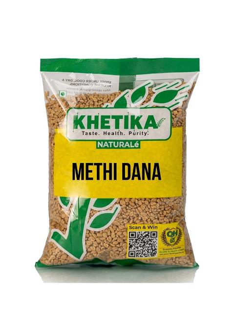 Khetika Naturale Methi Dana 200 Grams | Whole Fenugreek Seeds Preservative Free Rich In Antioxidants