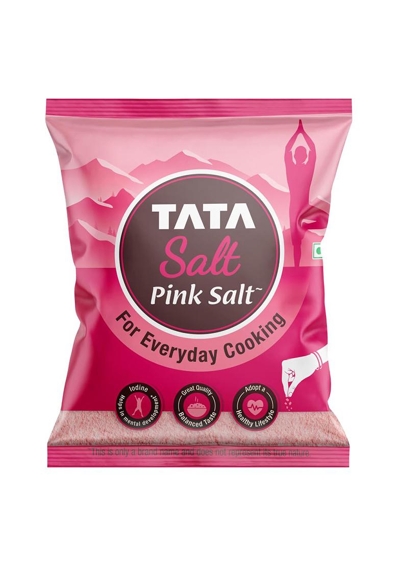 Tata Salt Pink Salt, 1Kg, Rock For Everyday Cooking, Sendha